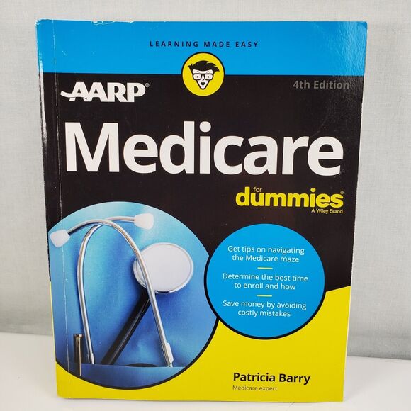 Medicare For Dummies AARP PAPERBACK – 2021 by Patricia Barry 4th Edition - Picture 2 of 14